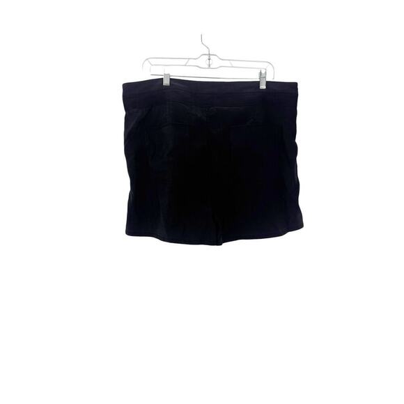 HUDSON Los Angeles PaperBag Shorts Casual Fit Linen In Black Size 29 NWOT - Picture 3 of 12